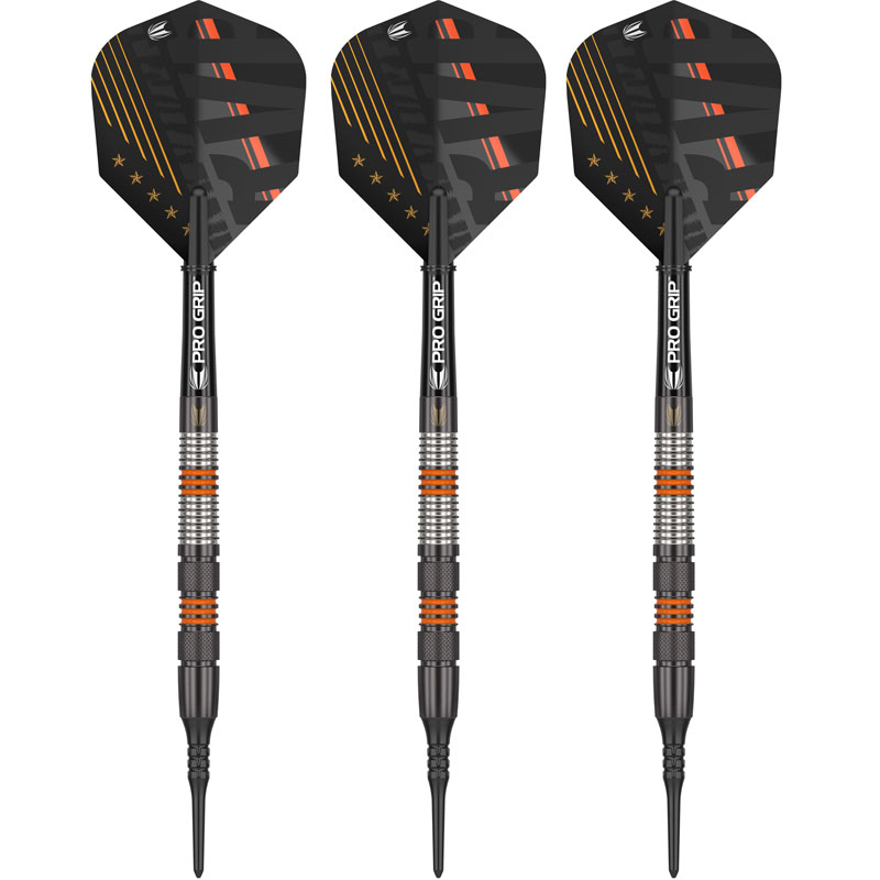 Target Raymond van Barneveld 80% Black SOFTTIP 18g - Dartstore Sweden