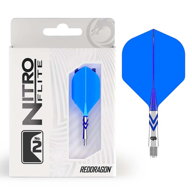 Red Dragon Gerwyn Price Aluminium Nitro Flite 22,5mm Mellan - 4