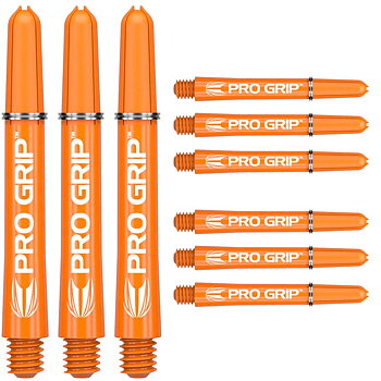 Target Pro Grip Orange x 3 Set Short 34mm