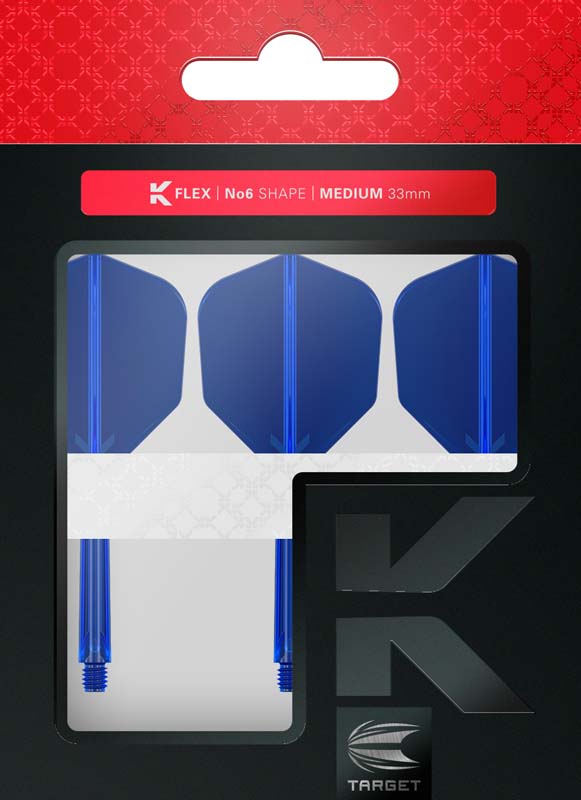 Target K-Flex Shape/NO6 Blåa 33mm Medium - 3