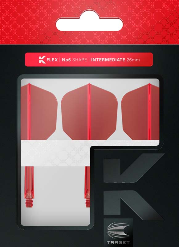 Target K-Flex Shape/NO6 Red 26mm Inbetween - 3