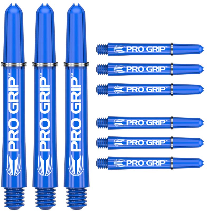 Target Pro Grip Blåa x 3 Set Korta 34mm - 2
