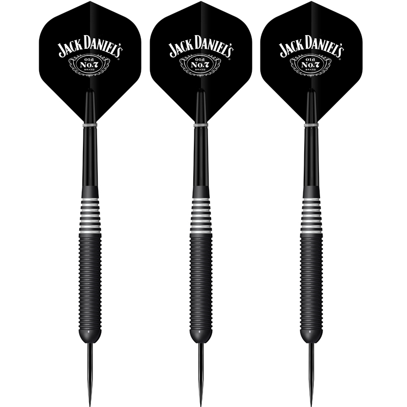 Jack Daniels Old No7  Electro Black MK1 Brass Darts 24g
