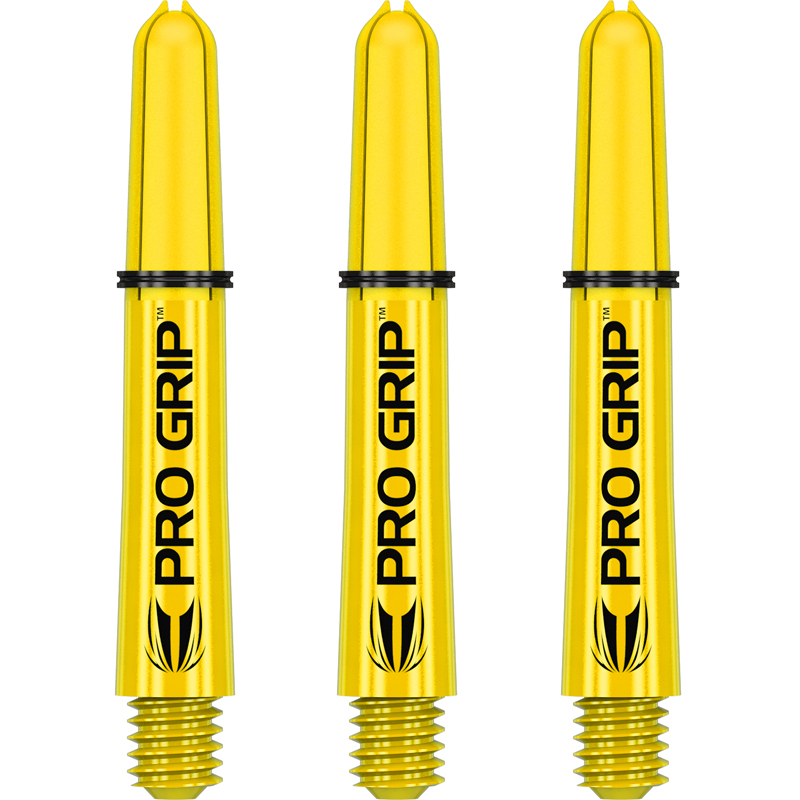 Target Pro Grip Yellow x 3 Set Short 34mm