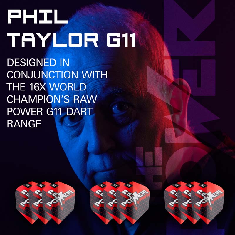 Target Pro Ultra Phil Taylor Power 9Five GEN-11 x 3 Sets Ten-X - 4