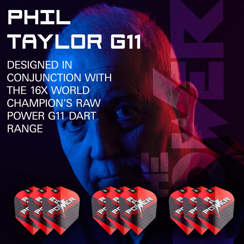 Target Pro Ultra Phil Taylor Power 9Five GEN-11 x 3 Sets Shape NO6 - 4