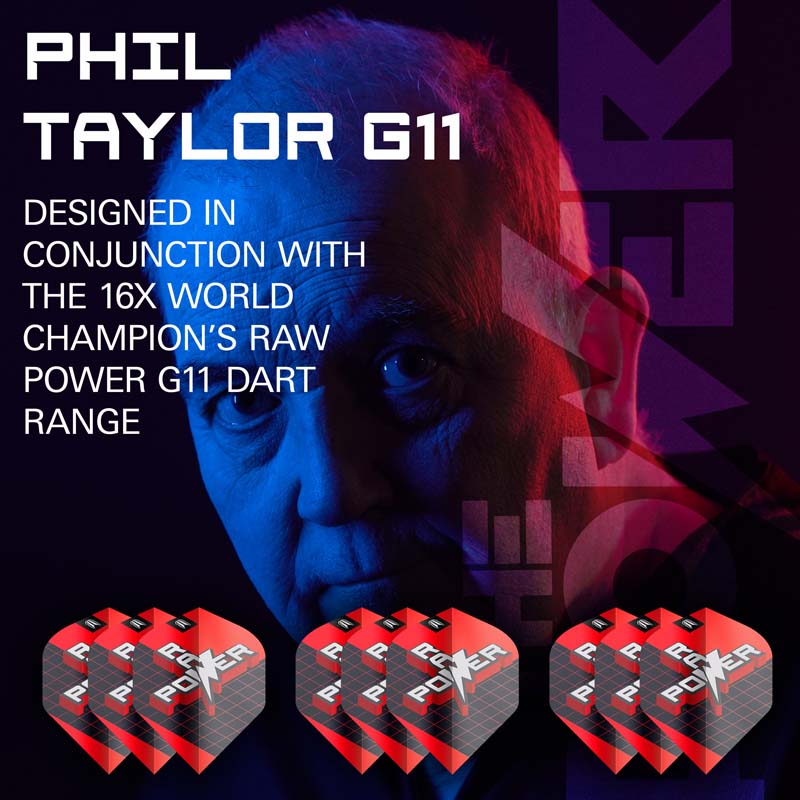 Target Pro Ultra Phil Taylor Power 9Five GEN-11  x 3 Sets Standard NO2 - 4
