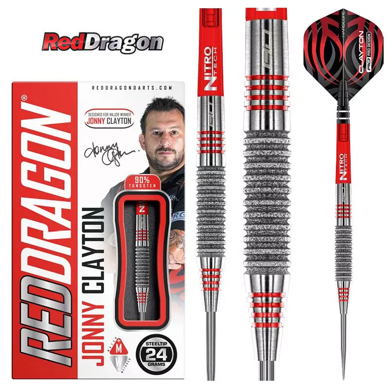 レッドドラゴン ジョニークレイトン 23g Red Dragon Jonny Clayton Oxide Edition 23g - Dartstore Sweden