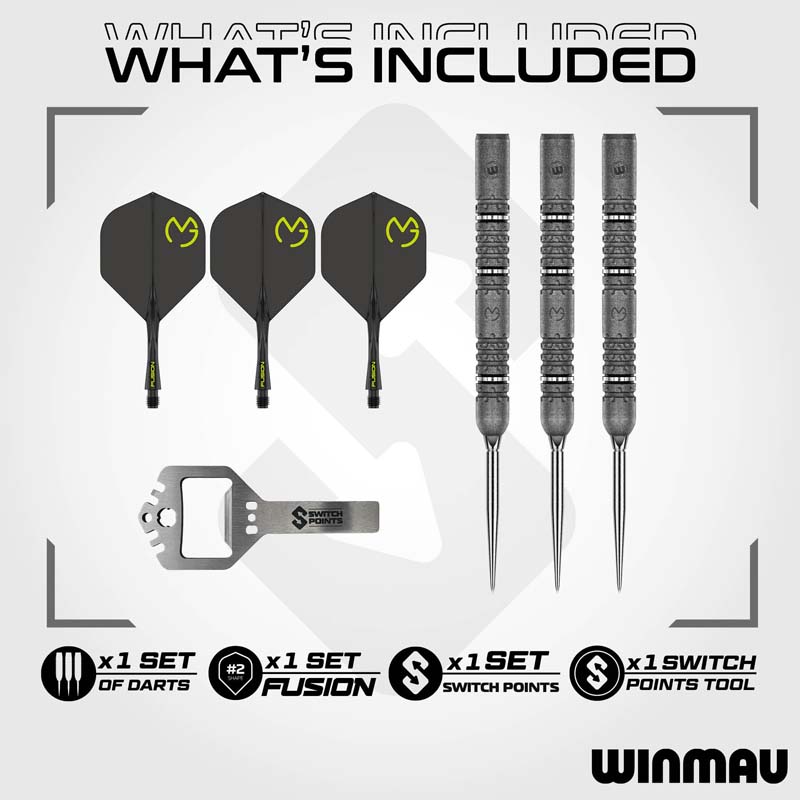 Winmau Michael van Gerwen SE Switch Points 90% 23g - 3