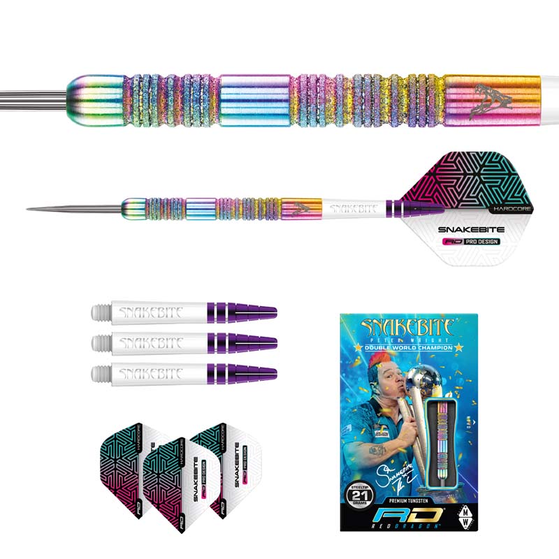 Red Dragon Peter Wright Diamond Fusion Spectron SE 90% 21g - 5