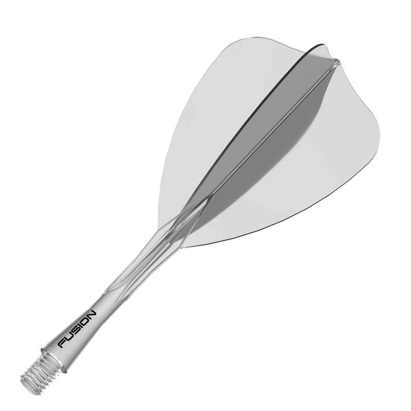 Winmau Fusion Arrow Transparent Clear 34mm Medium - 7