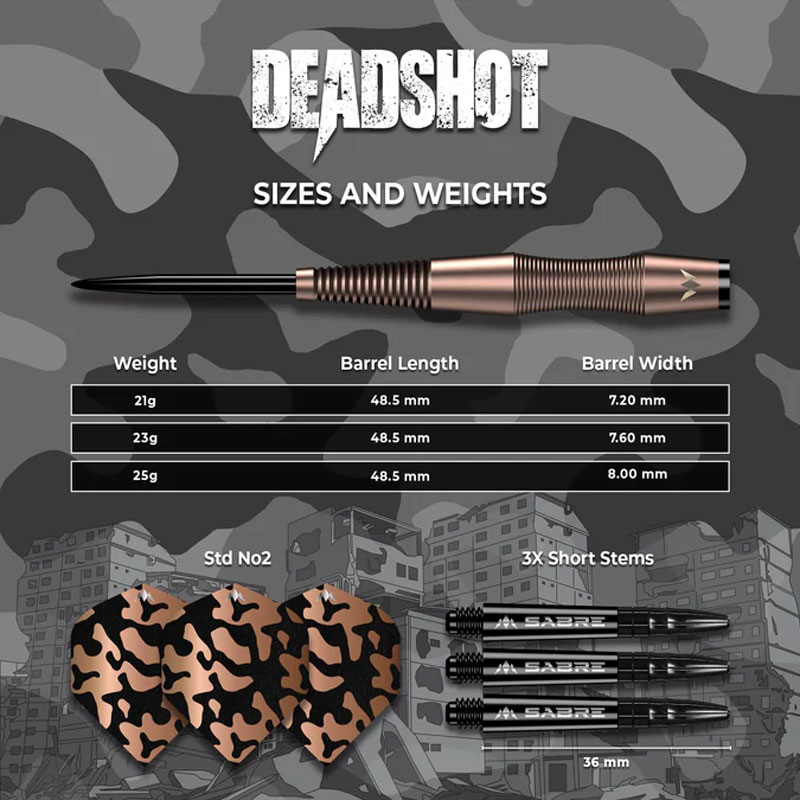 Mission Dead Shot Bronze 95% 25g - 4