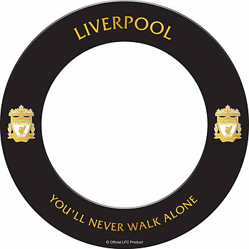 Liverpool FC Surround Gold Crest Black