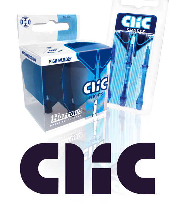 Harrows Clic System Flights Svarta - 3