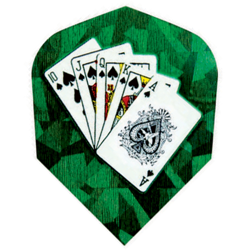Harrows Hologram Cards Green Shape NO6