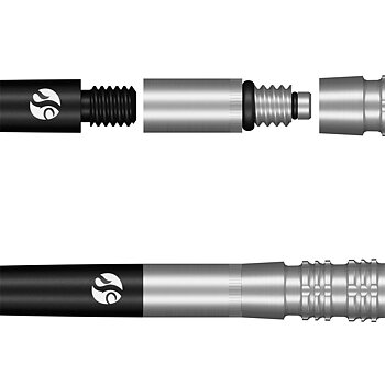 Shot Shaft Spinner Black