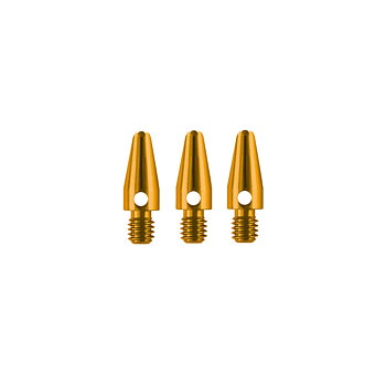 Designa Aluminium Släta Micro Guld 12,5mm