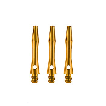 Designa Aluminium Släta Extra Korta Guld 29mm