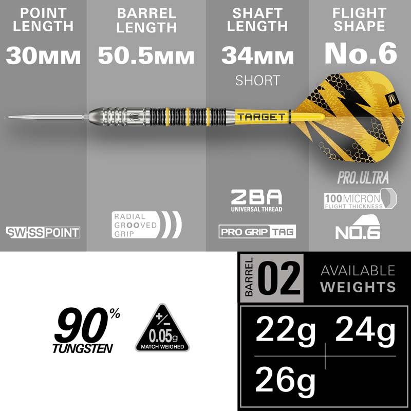 Target Buzz 02 Swiss Points 90% 24g - 4
