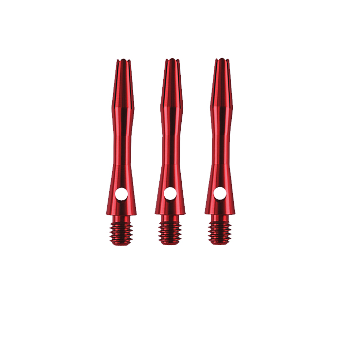 Designa Aluminium Plain Extra Short Red 29mm