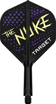Target K-Flex Luke "The Nuke" Littler Standard/NO2 Black 19mm Short