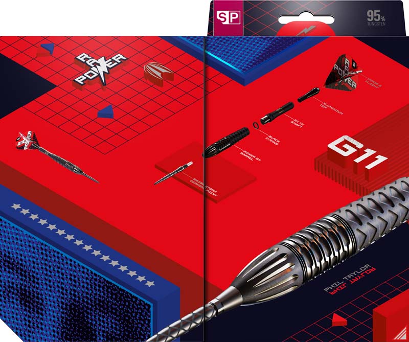Target Phil Taylor Power 9Five GEN-11 Swiss Point 95% 22g - 5