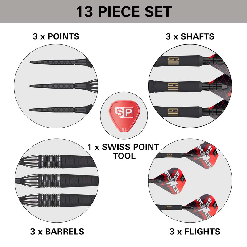 Target Phil Taylor Power 9Five GEN-11 Swiss Point 95% 24g - 11