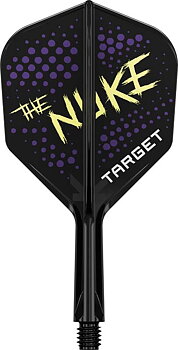 Target K-Flex Luke "The Nuke" Littler Shape/NO6 Svarta 19mm Korta  