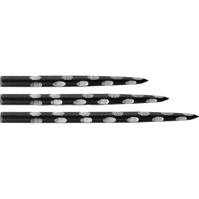 Bulls NL Osiris Finger Grip Dartpoints Black 41mm