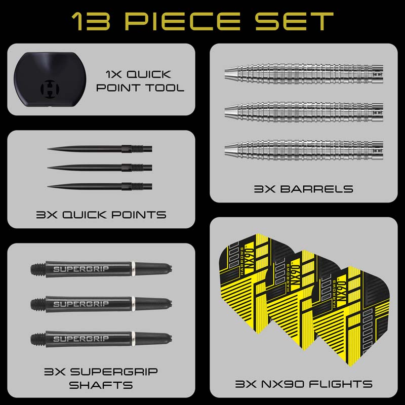 Harrows NX90 Tapered Quick Point 90% 23g - 6
