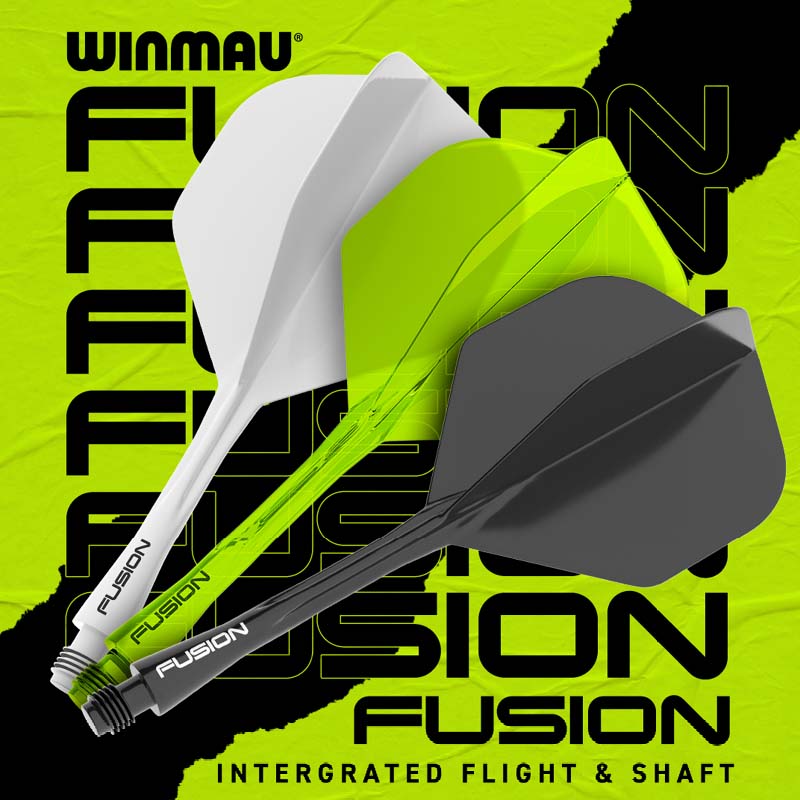 Winmau Fusion Standard/NO2 Yellow 34mm Medium - 4