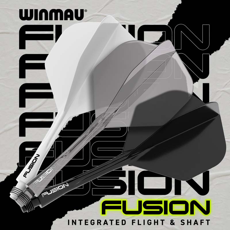 Winmau Fusion Standard/NO2 Black 22mm Short - 4