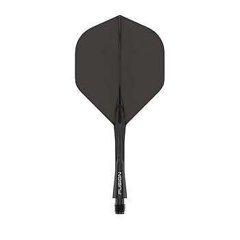 Winmau Fusion Standard/NO2 Svarta 28mm Mellan