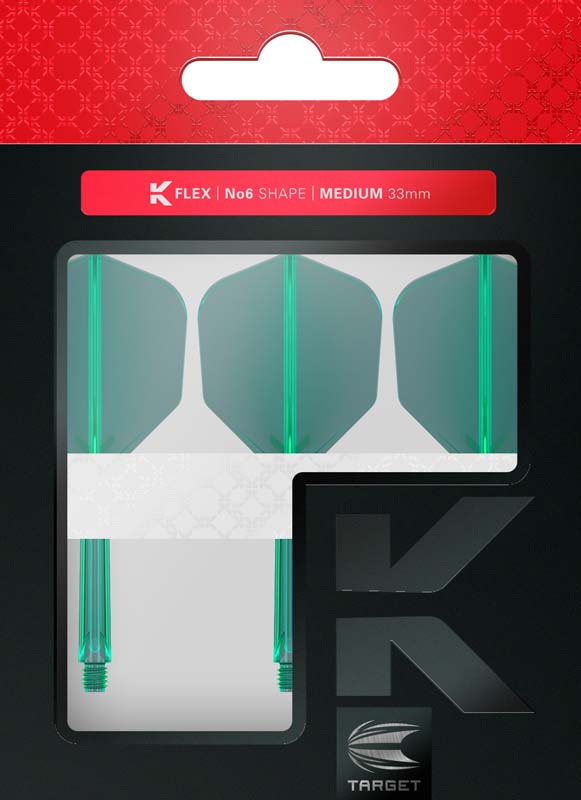 Target K-Flex Shape/NO6 Gröna 33mm Medium - 3