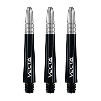 Winmau Vecta Black & Silver Inbetween 37mm