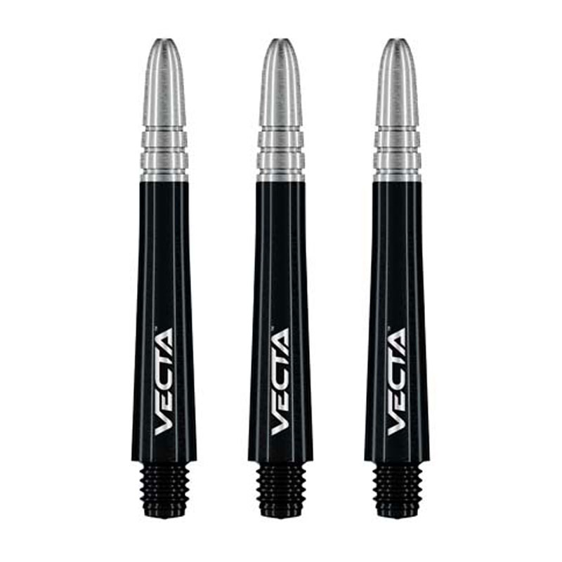 Winmau Vecta Black & Silver Medium 40mm