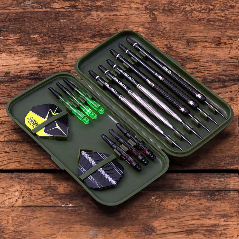 Harrows Slim Dartcase Green - 3