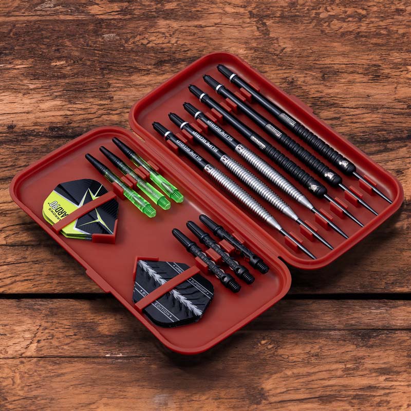 Harrows Slim Dartcase Red - 3
