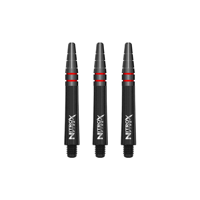Red Dragon Nitro Xfire Carbon Svarta Korta 36mm
