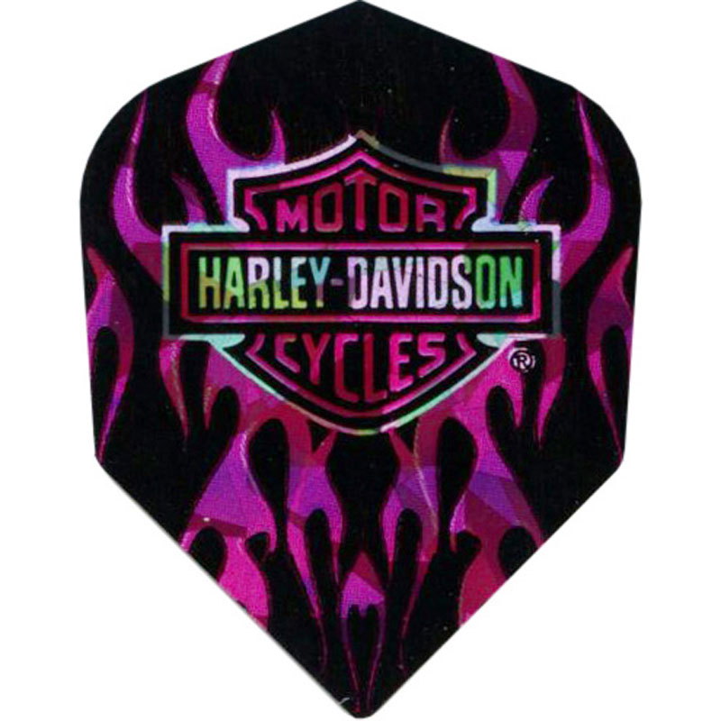 Harley-Davidson Pink Flames Shape NO6