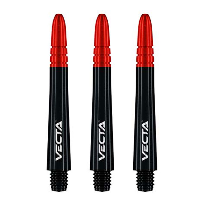 Winmau Vecta Svart & Röd Medium 40mm