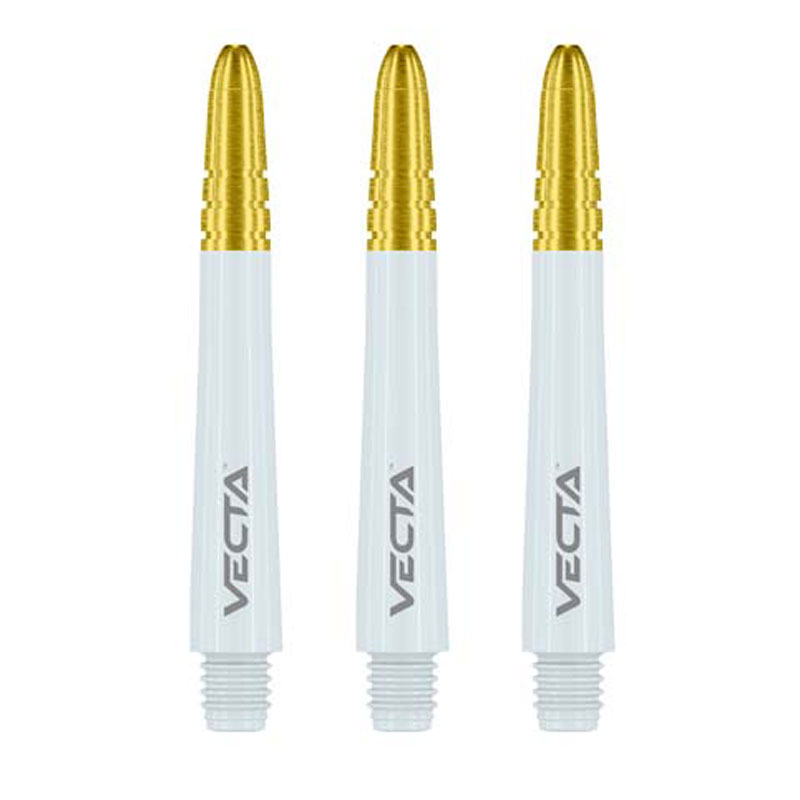 Winmau Vecta Vit & Guld Medium 40mm