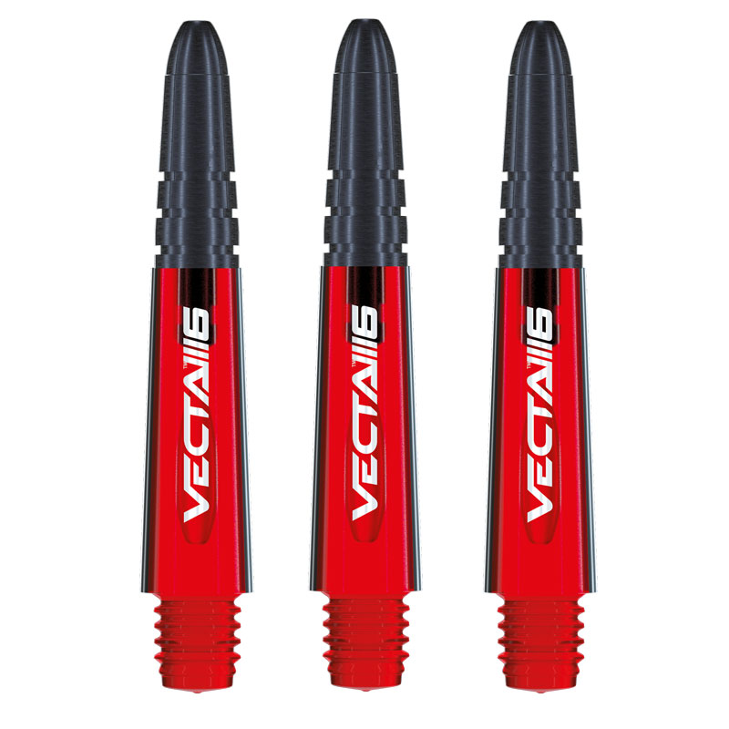 Winmau Vecta Blade 6 Red Short 34mm