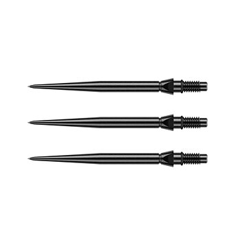 Winmau Switch Point Smooth Black 30mm