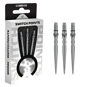 Winmau Switch Point Groove Black 40mm