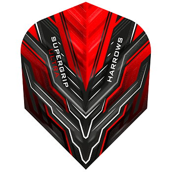 Harrows Supergrip Ultra Red Shape NO6
