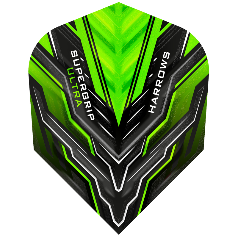 Harrows Supergrip Ultra Green Shape NO6