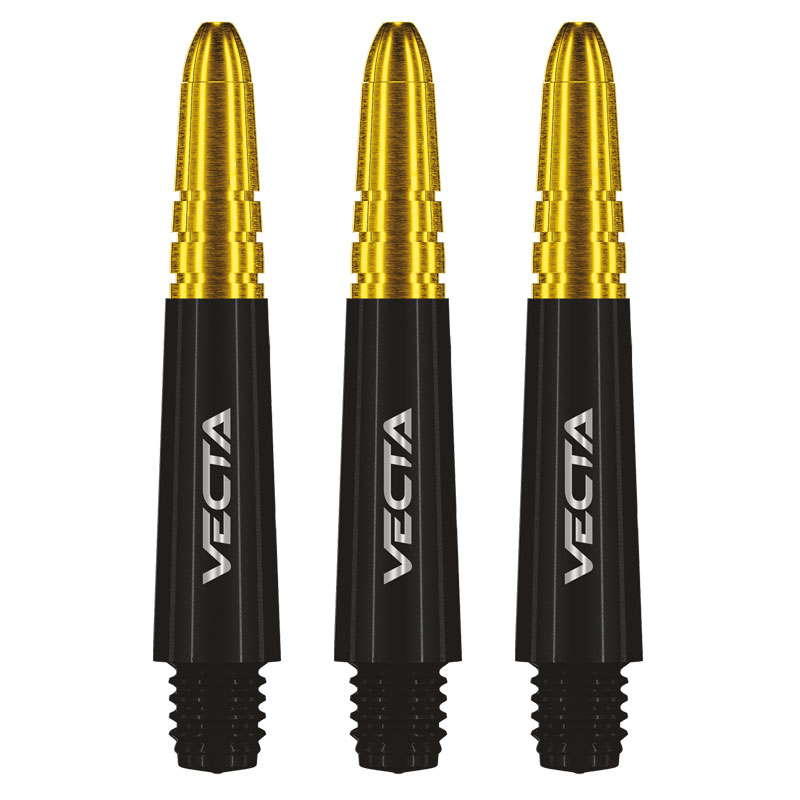Winmau Vecta Black & Gold Short 34mm