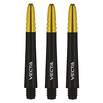 Winmau Vecta Black & Gold Inbetween 37mm