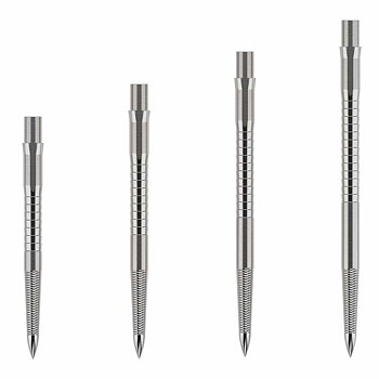Caliburn Dart Points Micro Grip Silver 32mm